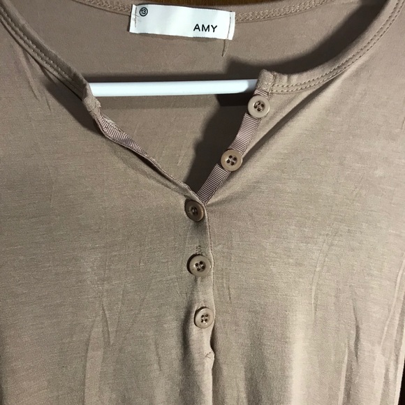 Bustier Button Up Shirt - Picture 2 of 3